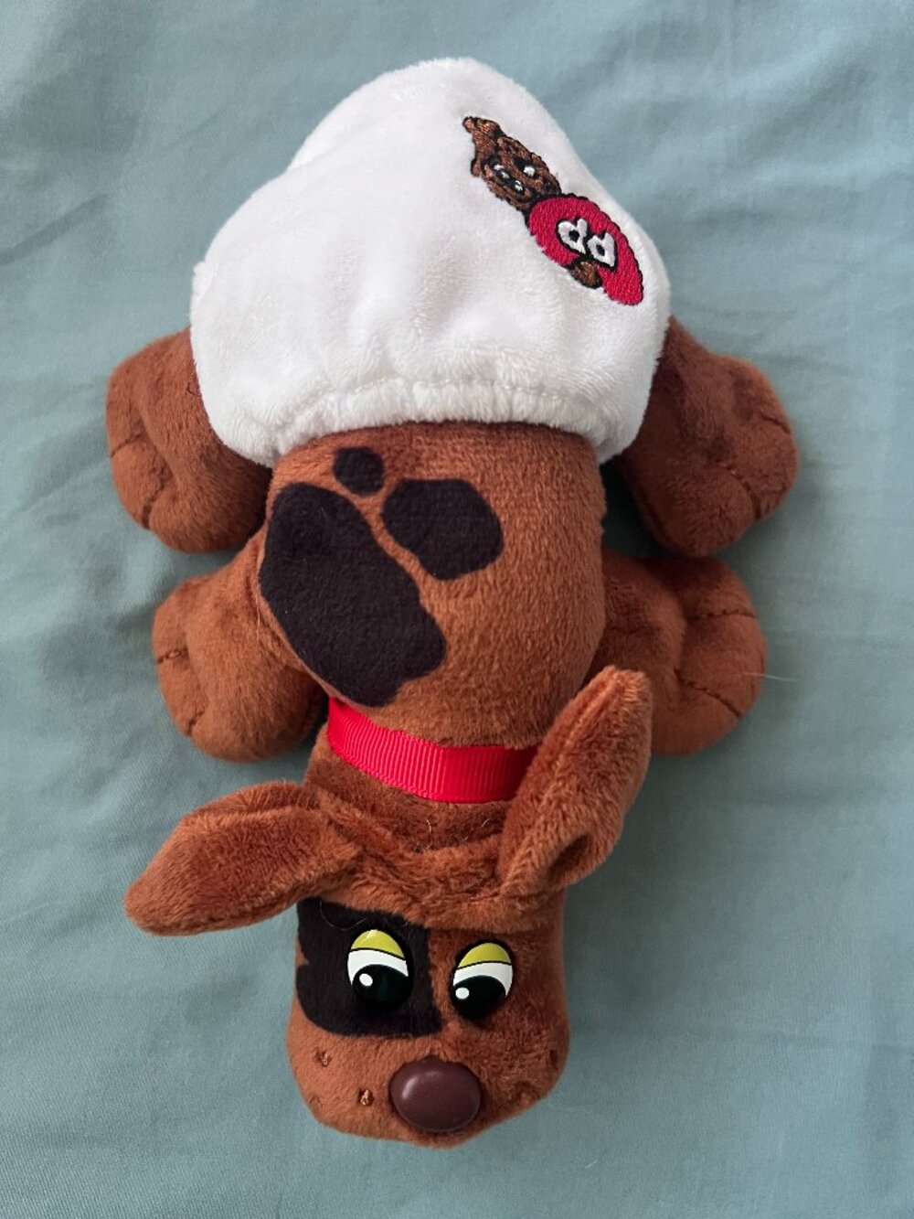 Official Pound Puppies Newborn Brown Spots Plush Dog 8"